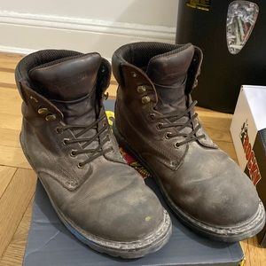 Ever Boots Tank US 10.5 Brown leather